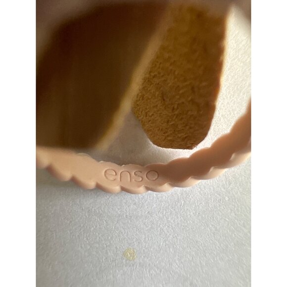 Enso Silicone Ring Unisex Size 6 Pink Rope Ring Comfortable Lightweight Modern - Picture 3 of 3